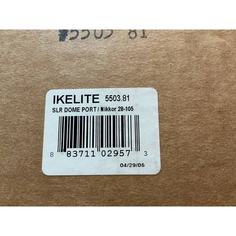 Ikelite 5503.81 SLR Dome Port for Nikkor 28-105mm Underwater Housing Lens